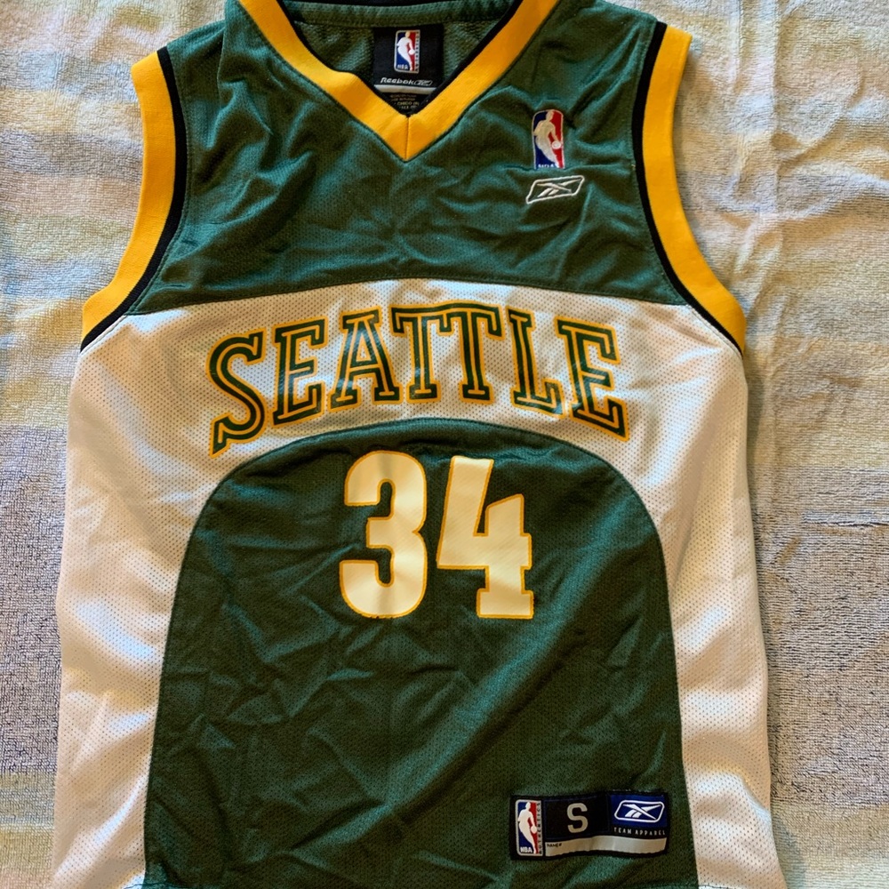 Ray Allen Authentic NBA Team Apparel SuperSonics